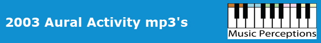 2003 Aural Activity mp3's